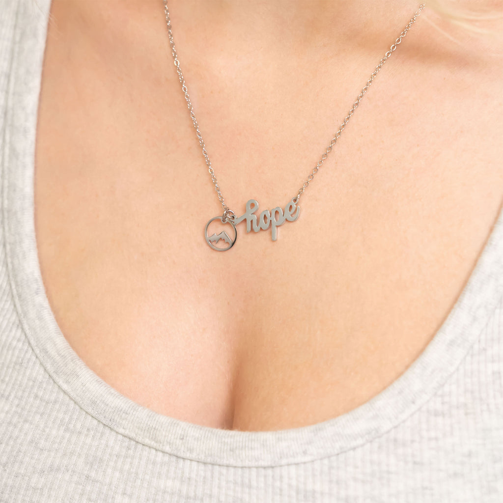 Gold Mountain Charm – Durable 18K Gold Pendant | Stainless Steel Jewelry