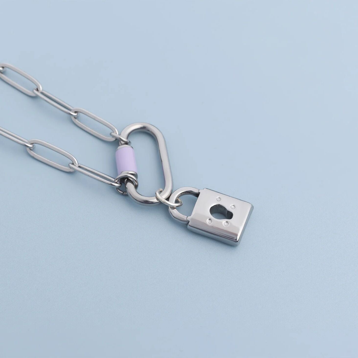 Gold Padlock Charm – Durable 18K Gold Jewelry Pendant for Bracelets & Necklaces