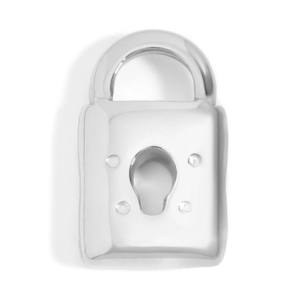 Gold Padlock Charm – Durable 18K Gold Jewelry Pendant for Bracelets & Necklaces