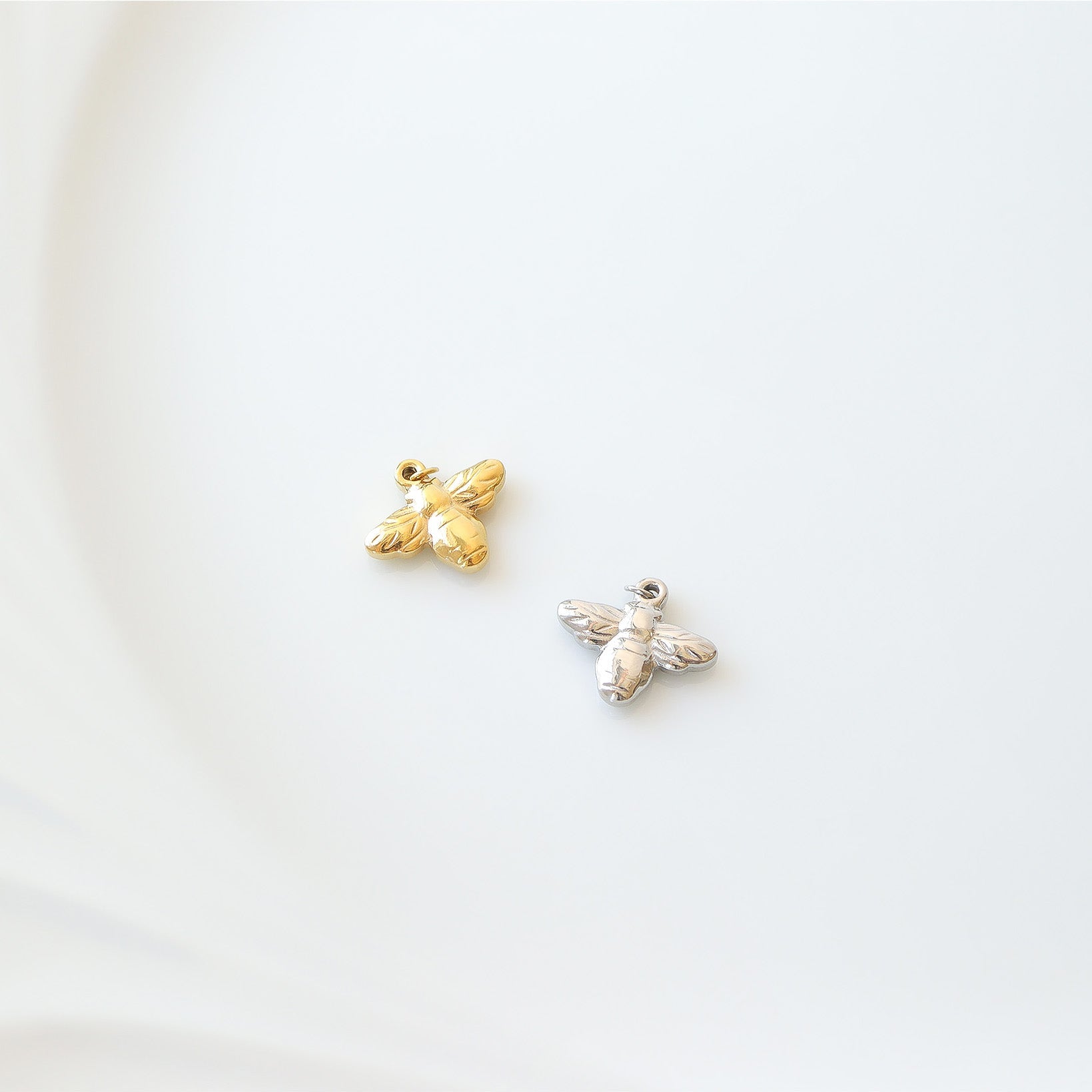 Gold Garden Charm Set – 18K Gold Charms | PVD Coated Stainless Steel Floral Jewelry