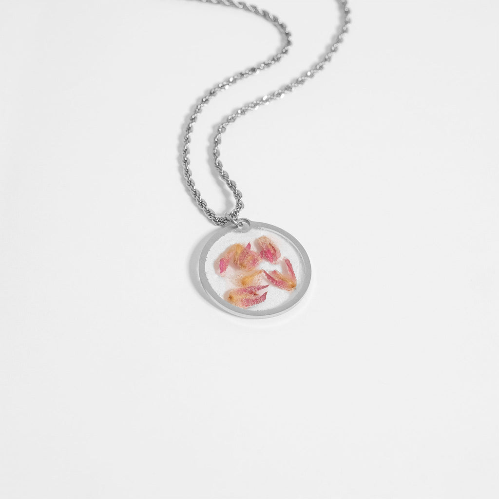 Open Back Circle Bezel Pendant