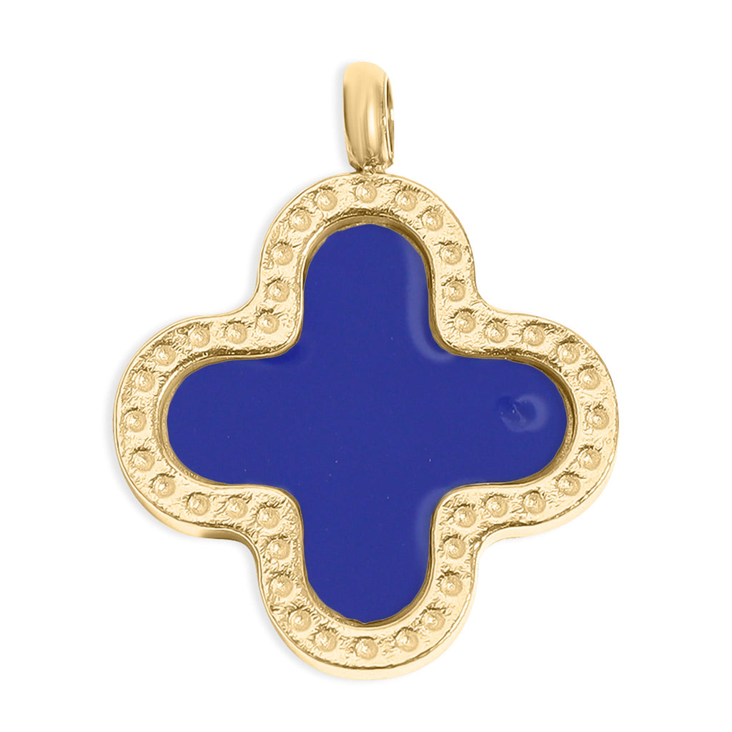 Lucky Clover Charm – 18K Gold Jewelry Pendant | Hypoallergenic Stainless Steel