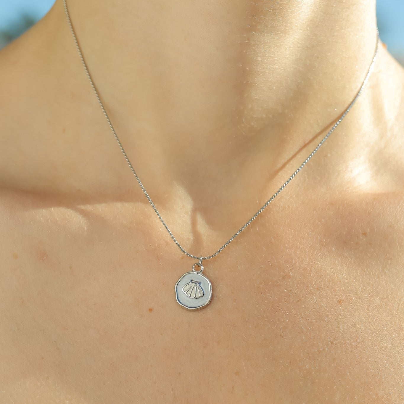 18K Gold Charm Set – Sea Life Charms with White Epoxy Finish | Hypoallergenic Jewelry