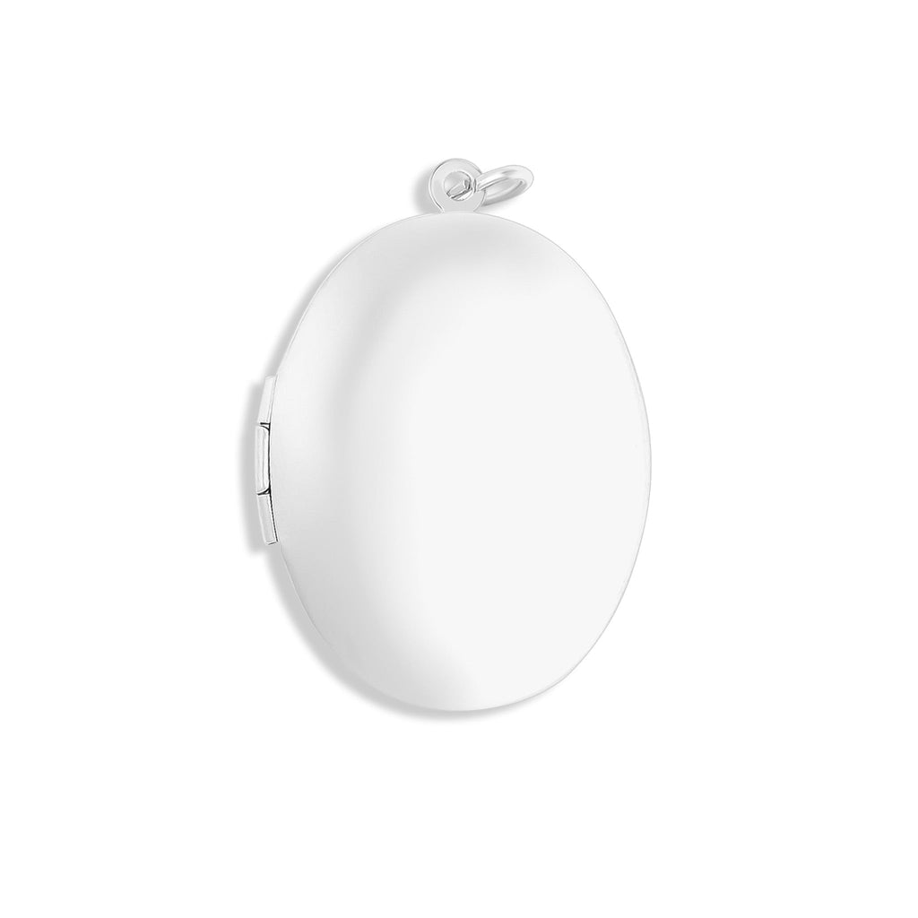 18K Gold Oval Locket – Waterproof Gold Locket Pendant | Hypoallergenic Jewelry Gift