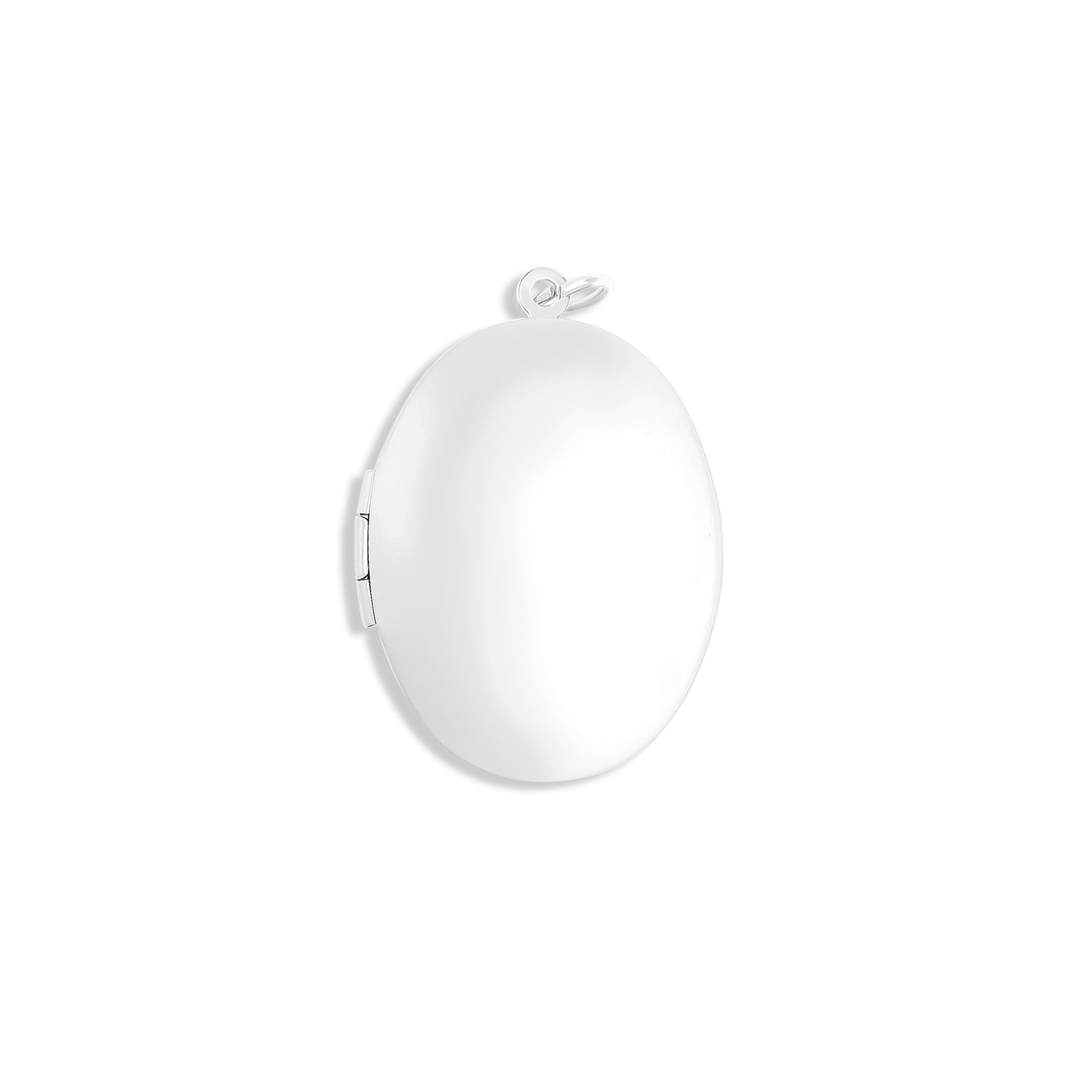 18K Gold Oval Locket – Personalized Photo Keepsake With PVD Gold Finish Jewelry