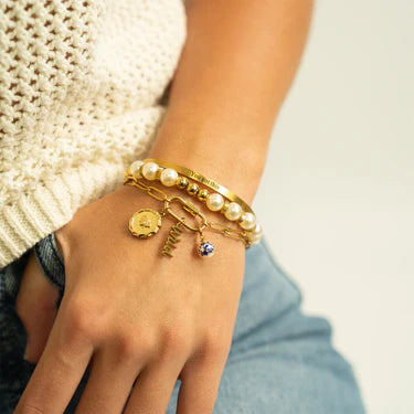 18K Gold PVD Stainless Steel Butterfly Pendant