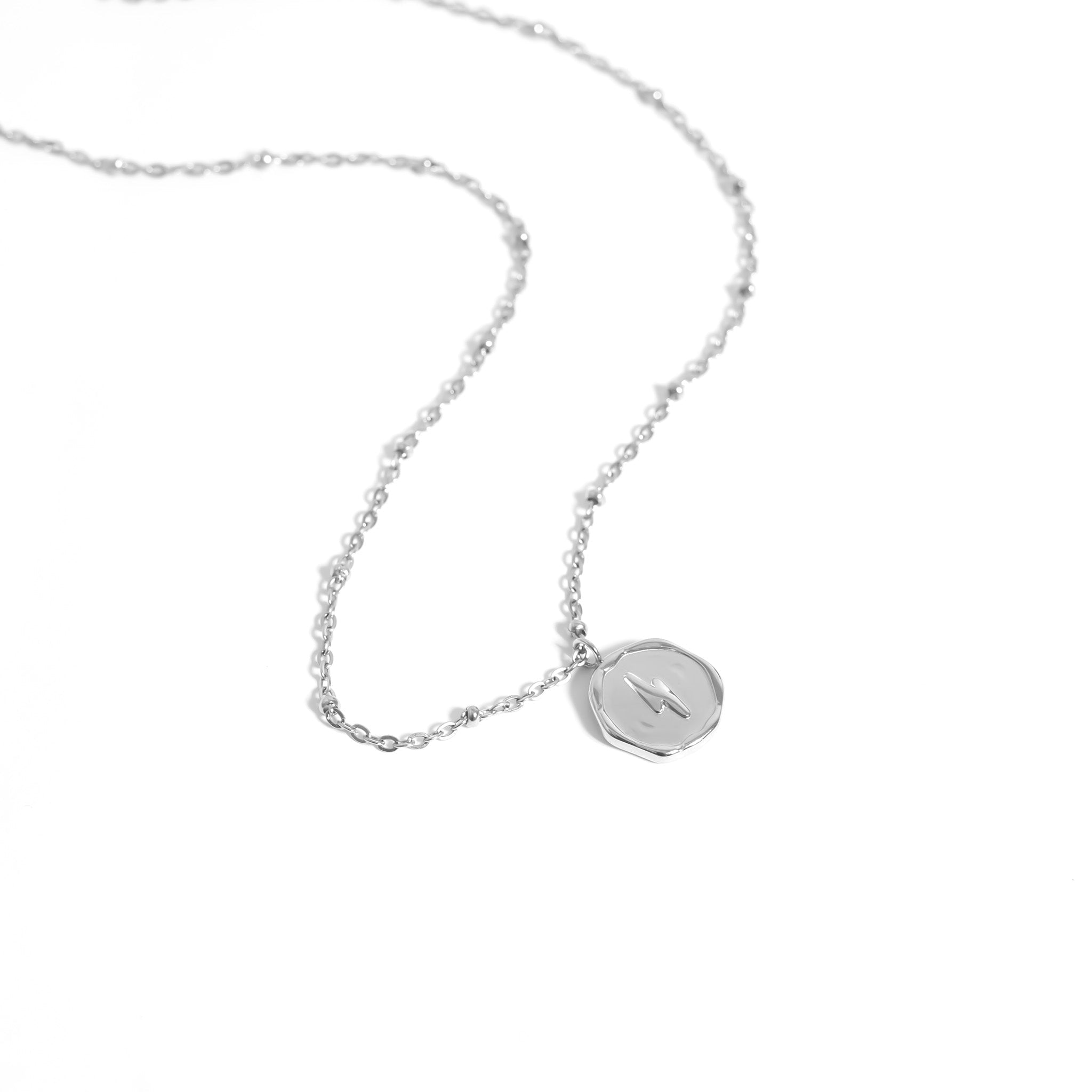 Gold Lightning Pendant - 18K Gold Charm | Hypoallergenic Stainless Steel Jewelry