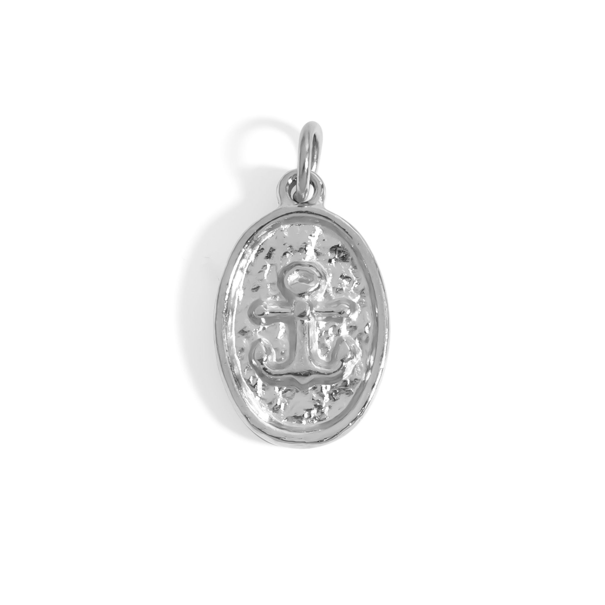 Gold Anchor Pendant | 18K Gold Jewelry - Waterproof Stainless Steel Charm Necklace