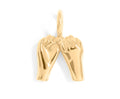 Pinky Promise Charm – 18K Gold Pendant | Non Tarnish Stainless Steel Jewelry Gift
