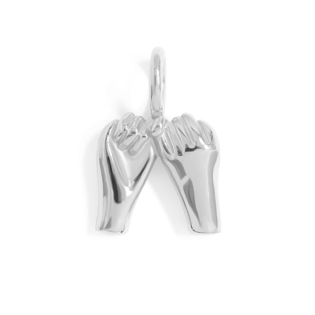 Pinky Promise Charm – 18K Gold Pendant | Non Tarnish Stainless Steel Jewelry Gift