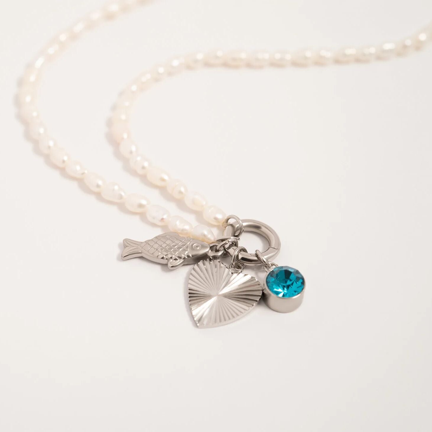 18K Gold Fish Charm – PVD Coated Scratch Resistant Pendant | Hypoallergenic Jewelry