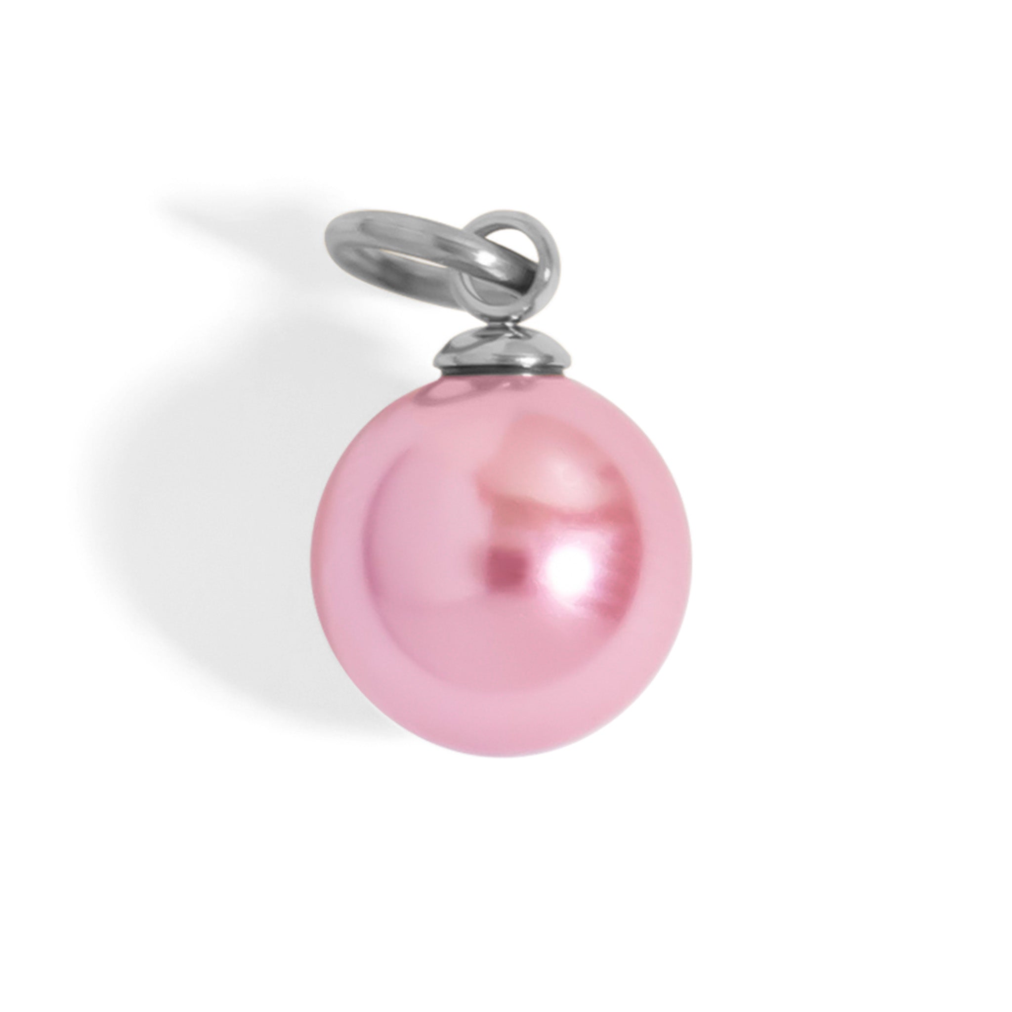 Pink Pearl Charm – 18K Gold Stainless Steel Waterproof Hypoallergenic Jewelry
