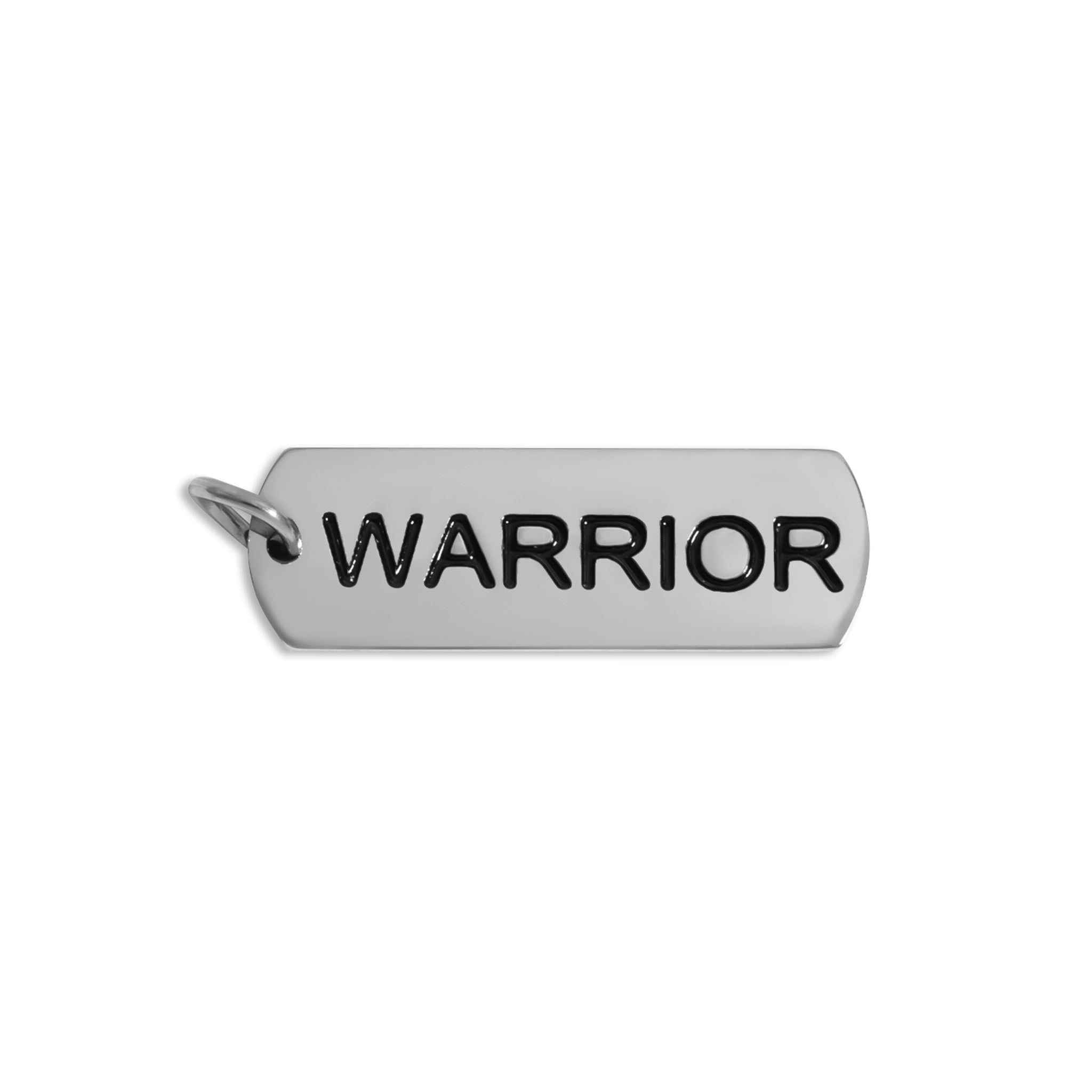 Warrior Charm 18K Gold Pendant Necklace – Polished Stainless Steel Jewelry