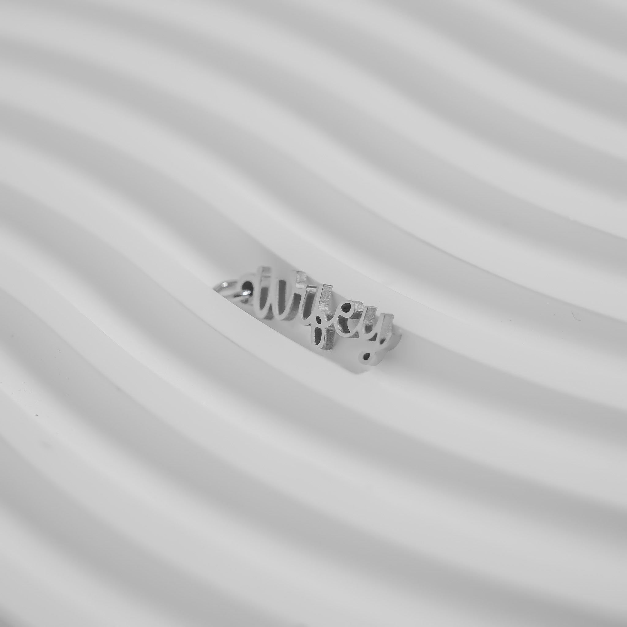 18K Gold Wifey Charm – Hypoallergenic Stainless Steel Pendant for Everyday Wear