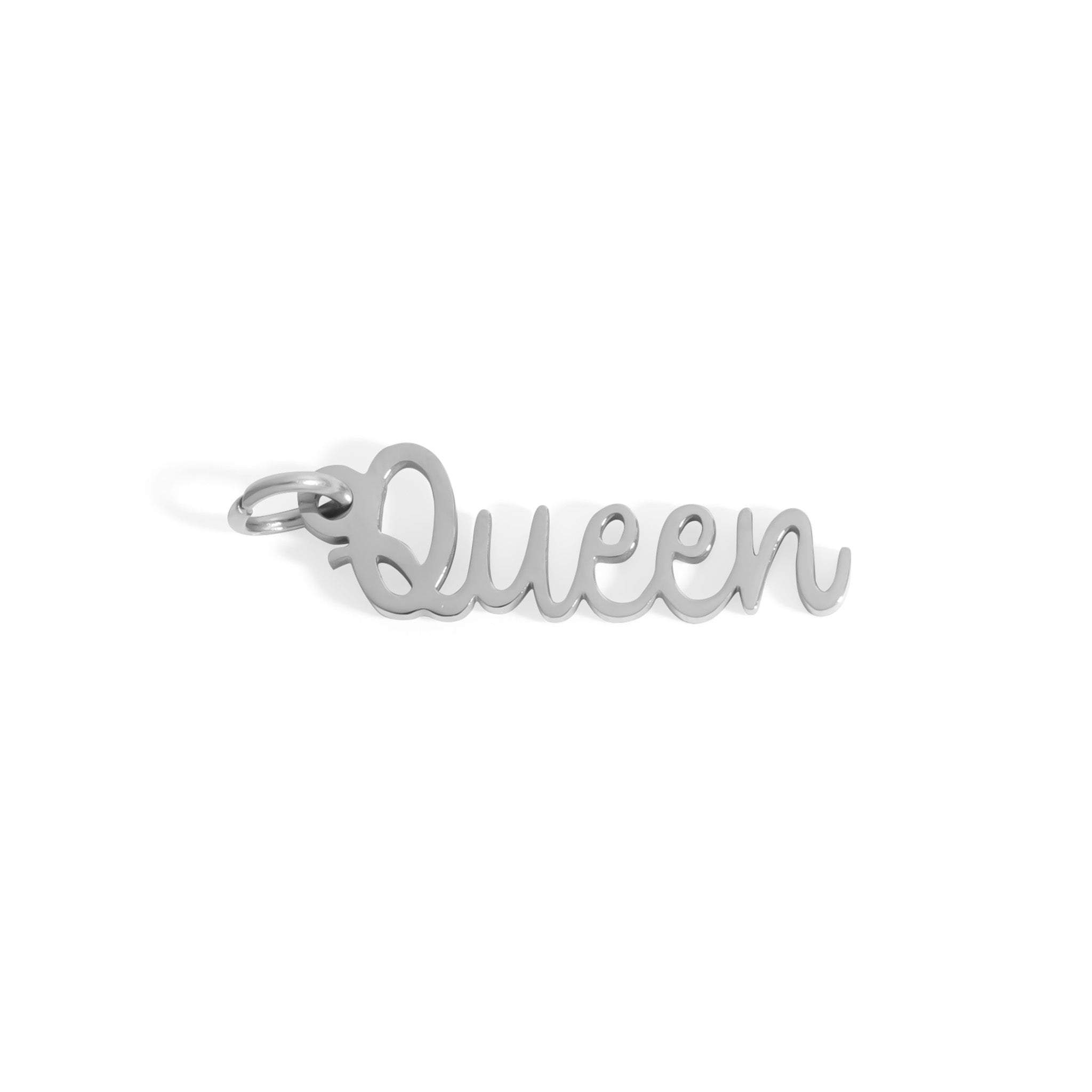 Gold Queen Charm – 18K Gold Plated Durable Stainless Steel Pendant Jewelry