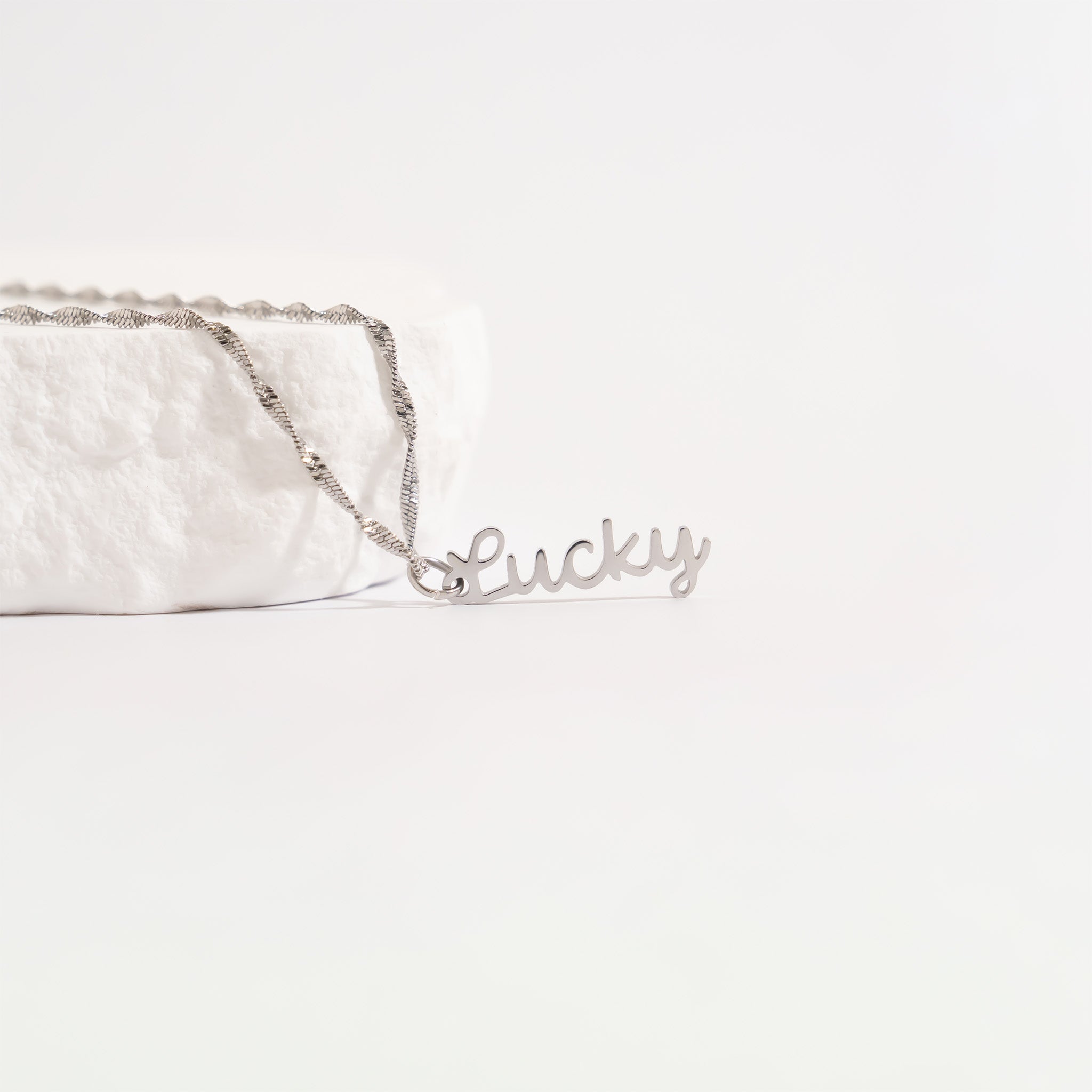 18K Gold Charm - Durable Stainless Steel Lucky Pendant 22mm Gift