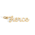 18K Gold Charm – Fierce Gold Pendant | Hypoallergenic Jewelry, Non Tarnish Finish