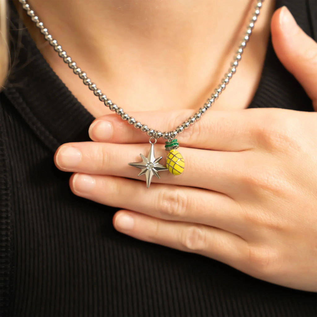 Fruit Charm Set – 18K Gold Stainless Steel Summer Charm Set | Hypoallergenic Jewelry