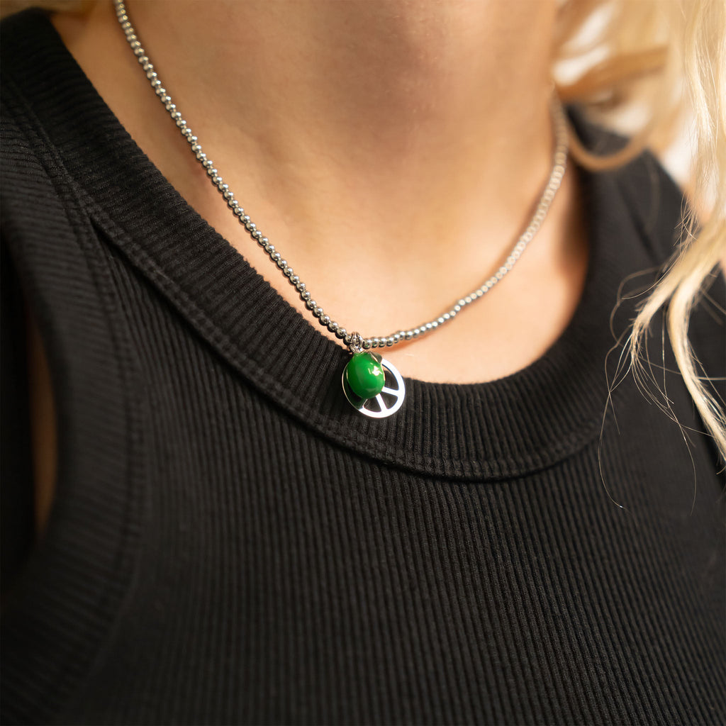 18K Gold Lime Charm – Stainless Steel Charm | Hypoallergenic Scratch Resistant Pendant