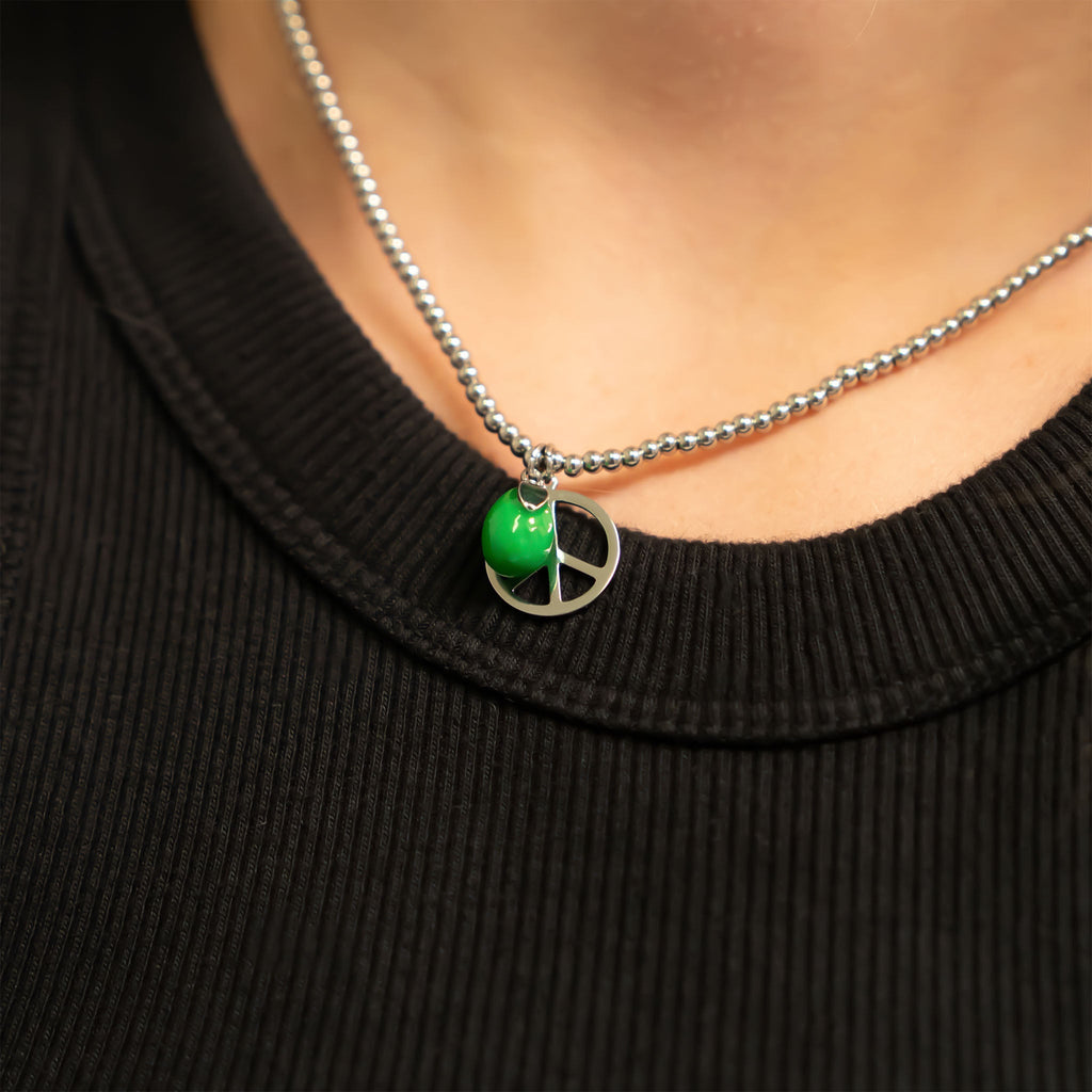 18K Gold Lime Charm – Stainless Steel Charm | Hypoallergenic Scratch Resistant Pendant