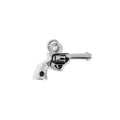 Western Gun Charm – 18K Gold Stainless Steel Bracelet Charm | Waterproof, Hypoallergenic