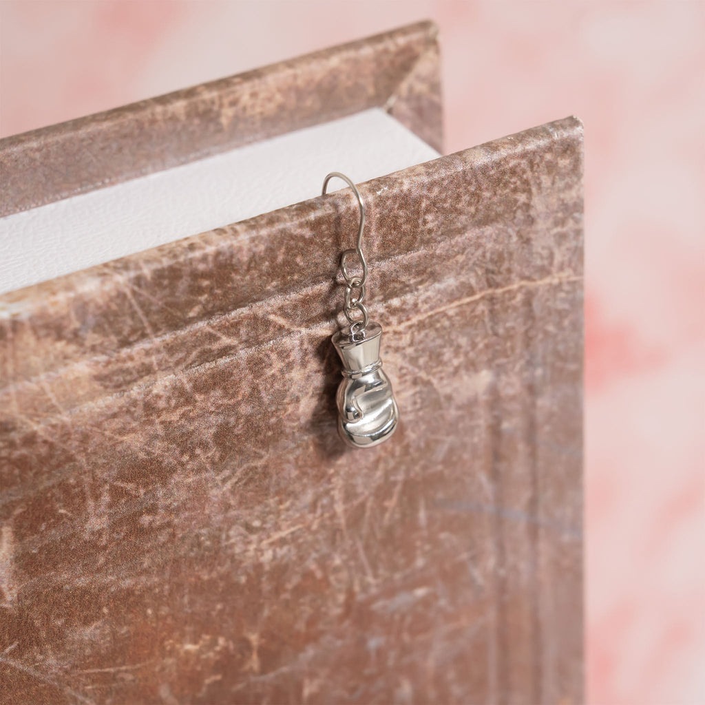 Boxing Glove Charm – 18K Gold Stainless Steel Hypoallergenic Jewelry Pendant