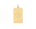 Passport Charm Gold Plated Stainless Steel - Travel Keepsake Pendant 18K