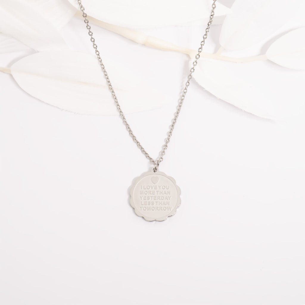 I Love You More Charm – Waterproof Gold & Stainless Steel Tarnish Resistant Pendant