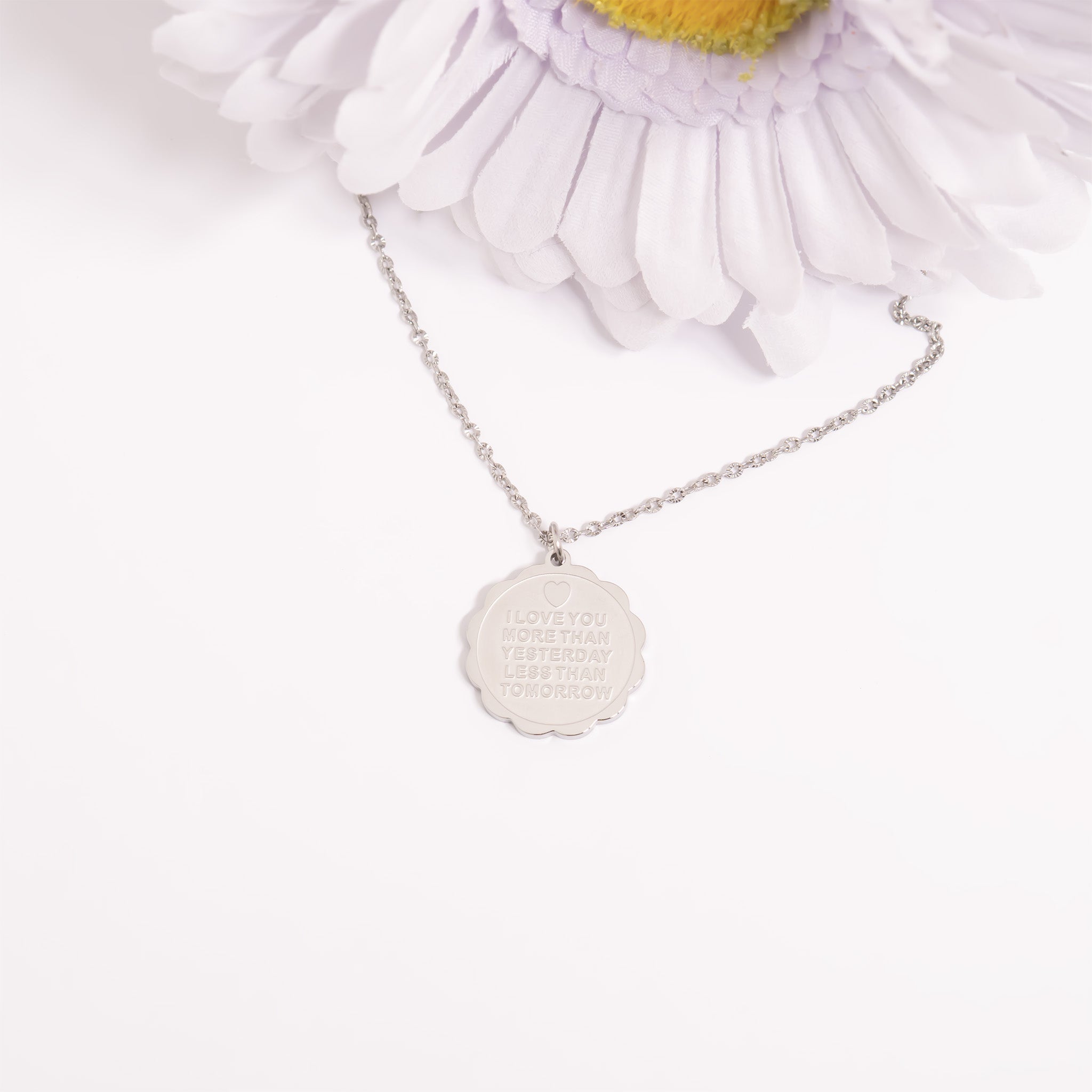 I Love You More Charm – Waterproof Gold & Stainless Steel Tarnish Resistant Pendant