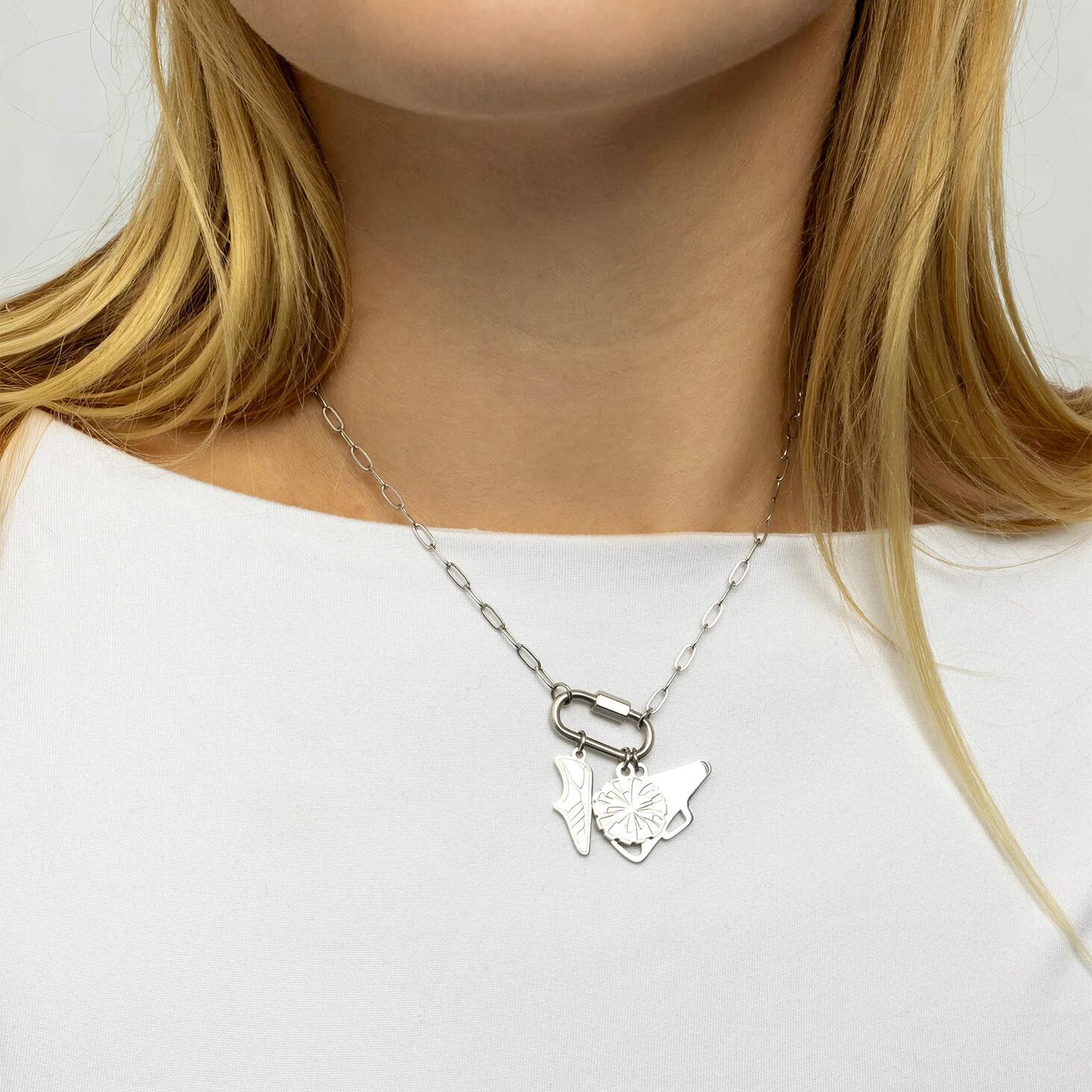 Gold Megaphone Charm - 18K Gold Jewelry Stainless Steel Statement Piece