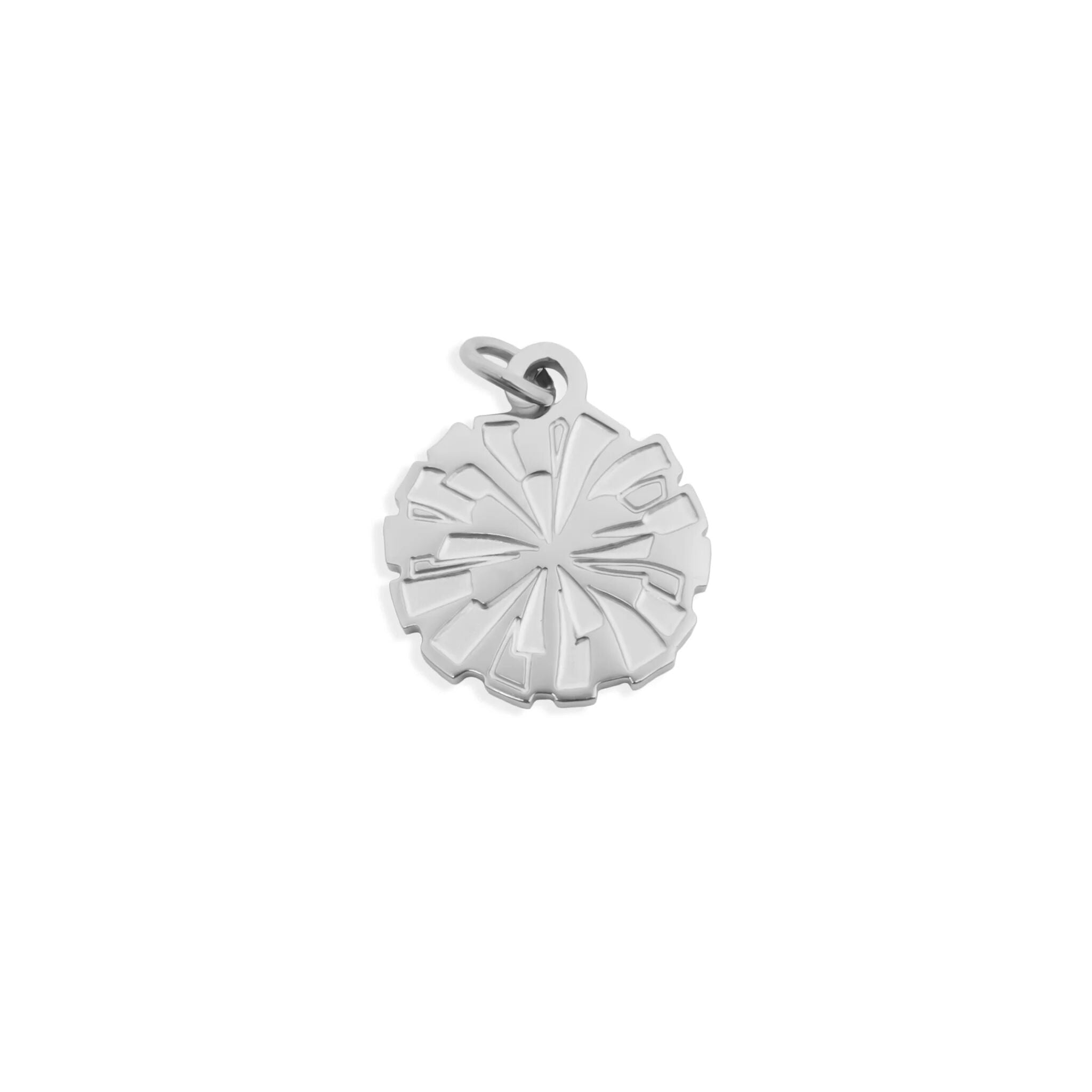 18K Gold Pom Pom Charm – Durable Stainless Steel PVD Jewelry Accessory
