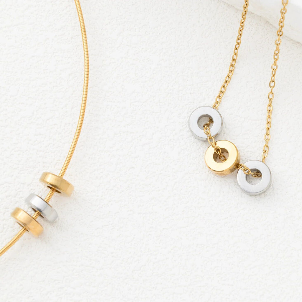 18K Gold Spacer Bead – Custom Bracelet Component | Gold Plated, Uniform Size, Nickel Free Bead