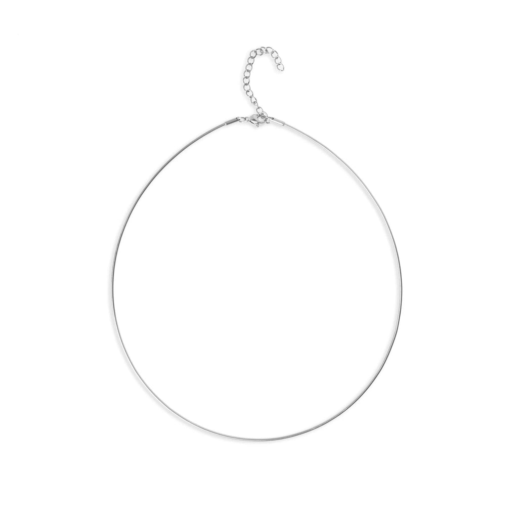 Gold Collar Necklace – 18K PVD Stainless Steel Adjustable Layering Chain