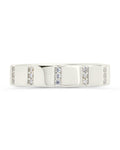 Sterling Silver Bradley CZ Ring