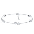 Lab Grown Diamond Bracelet – Classic Diamond Station Chain With Pear Shape Diamonds