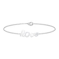 Diamond Love Bracelet – Elegant Pave Diamond Chain Bracelet for Women’s Wrist