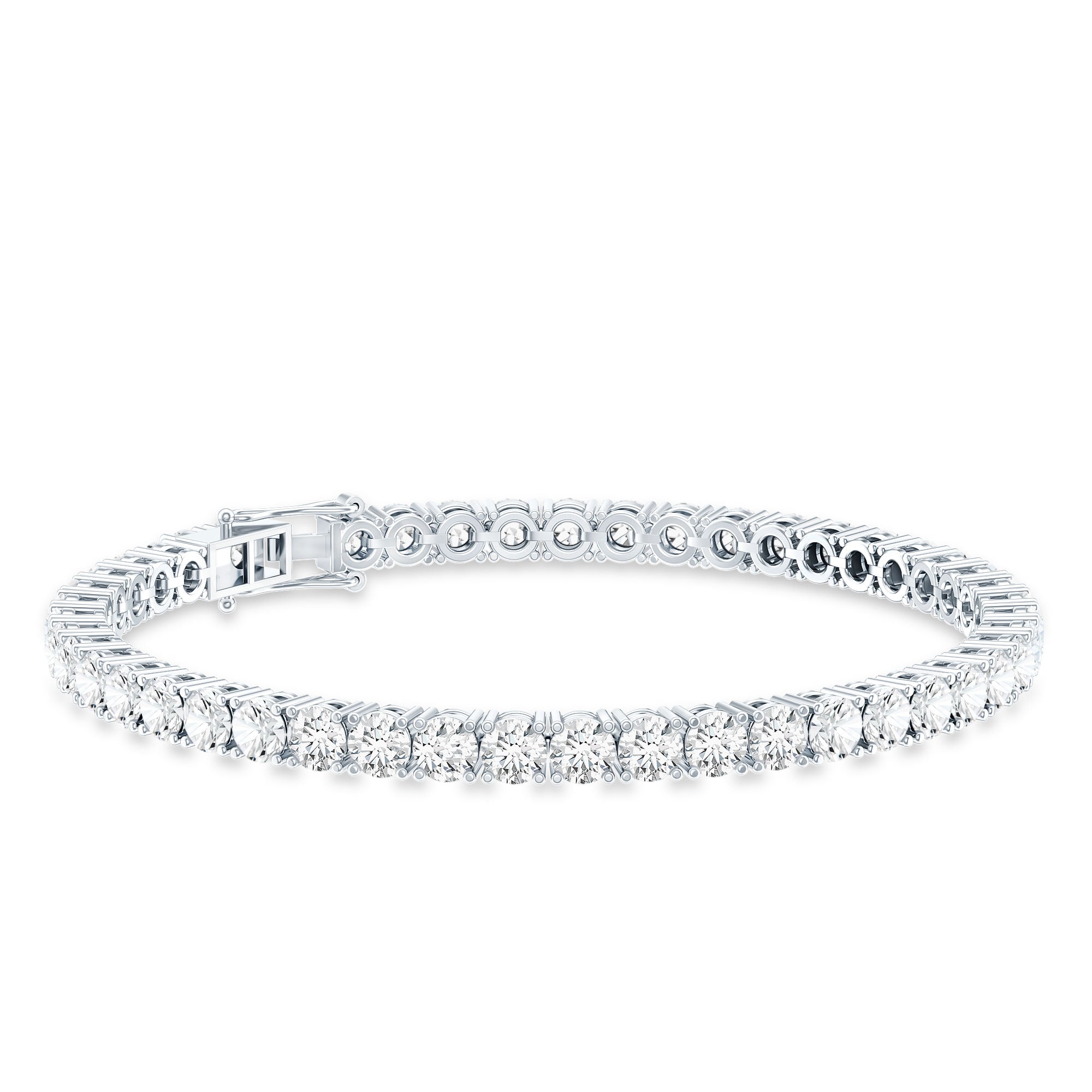Lab Grown Diamond Bracelet – Certified 11 Carat Diamond Tennis Bracelet for Women