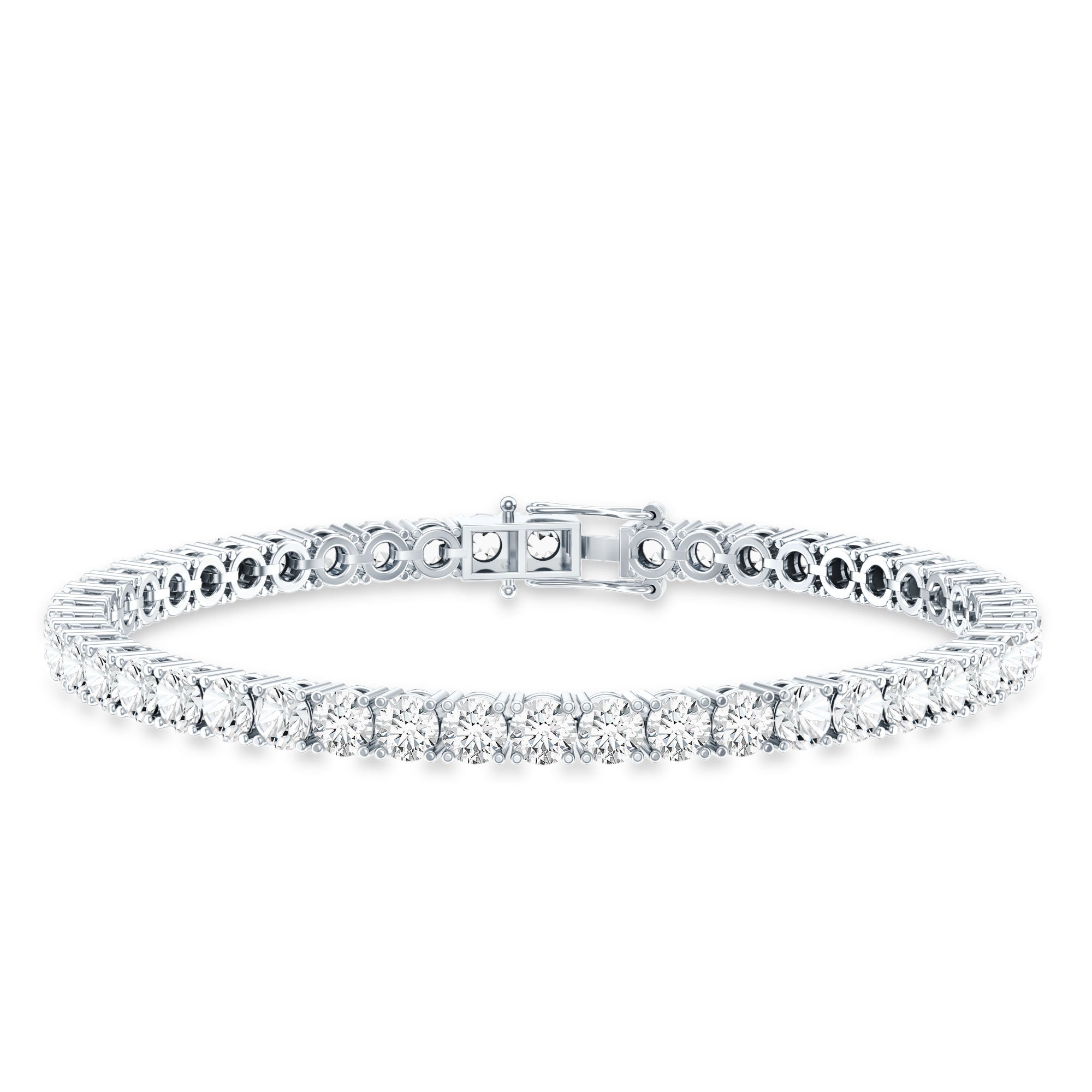 Lab Grown Diamond Bracelet – Certified 11 Carat Diamond Tennis Bracelet for Women