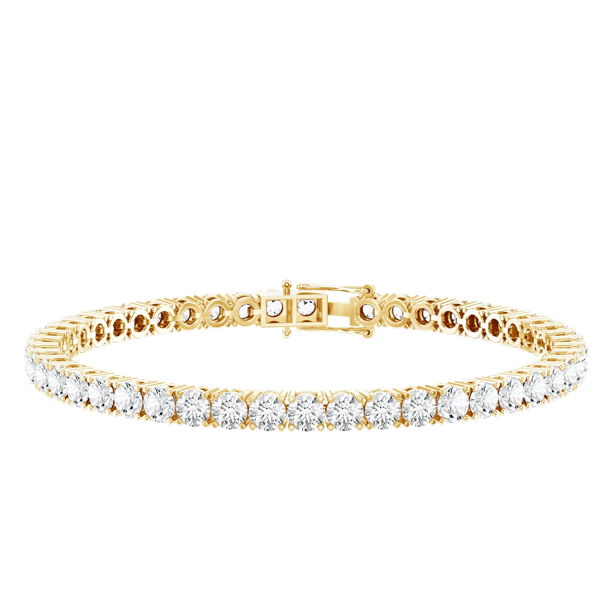 Lab Grown Diamond Bracelet – Certified 11 Carat Diamond Tennis Bracelet for Women