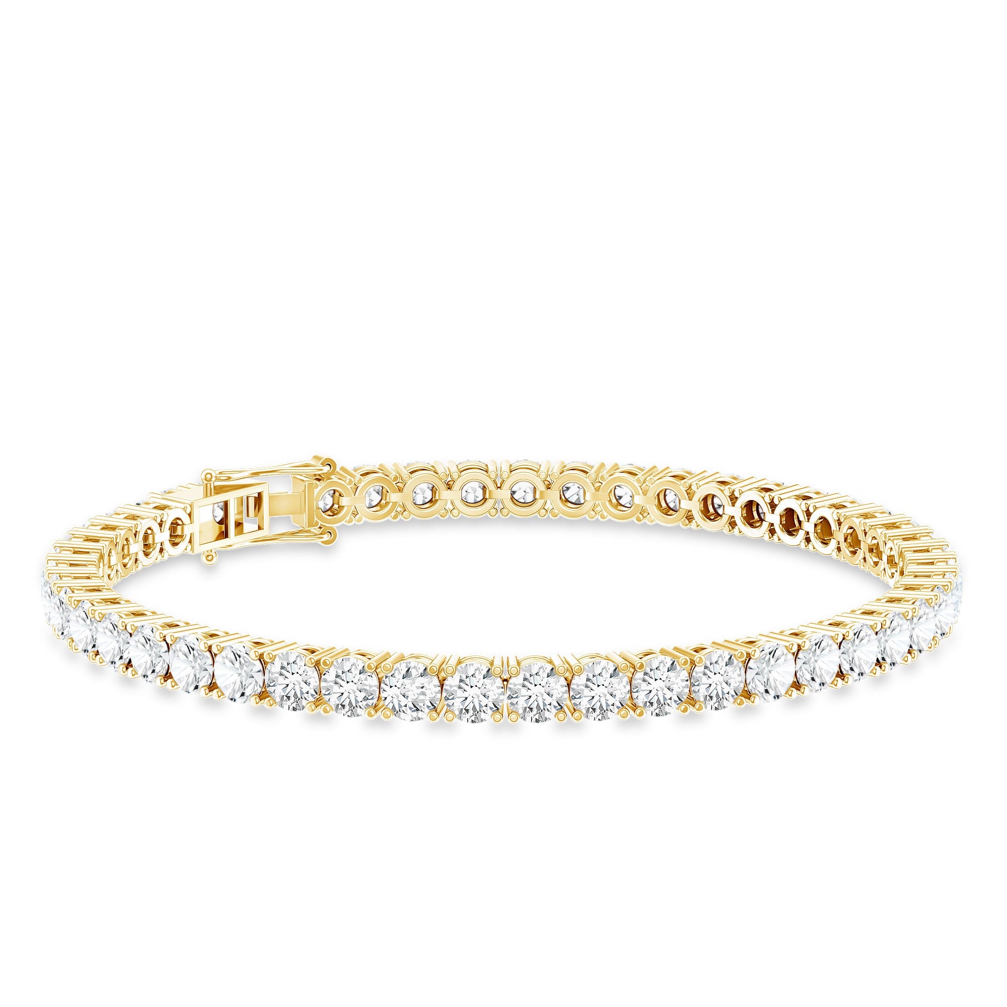 Lab Grown Diamond Bracelet – Certified 11 Carat Diamond Tennis Bracelet for Women