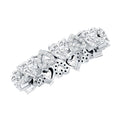 Certified Lab Grown Diamond Heart Wedding Band