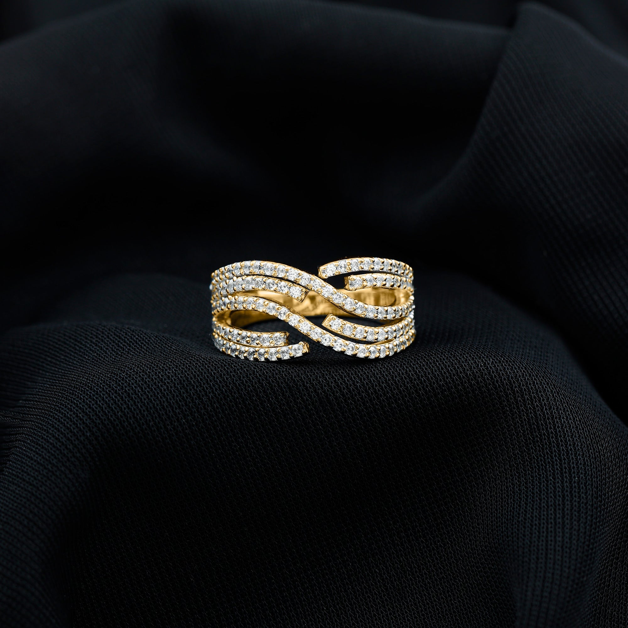 Certified Lab Grown Diamond Wide Wedding Band