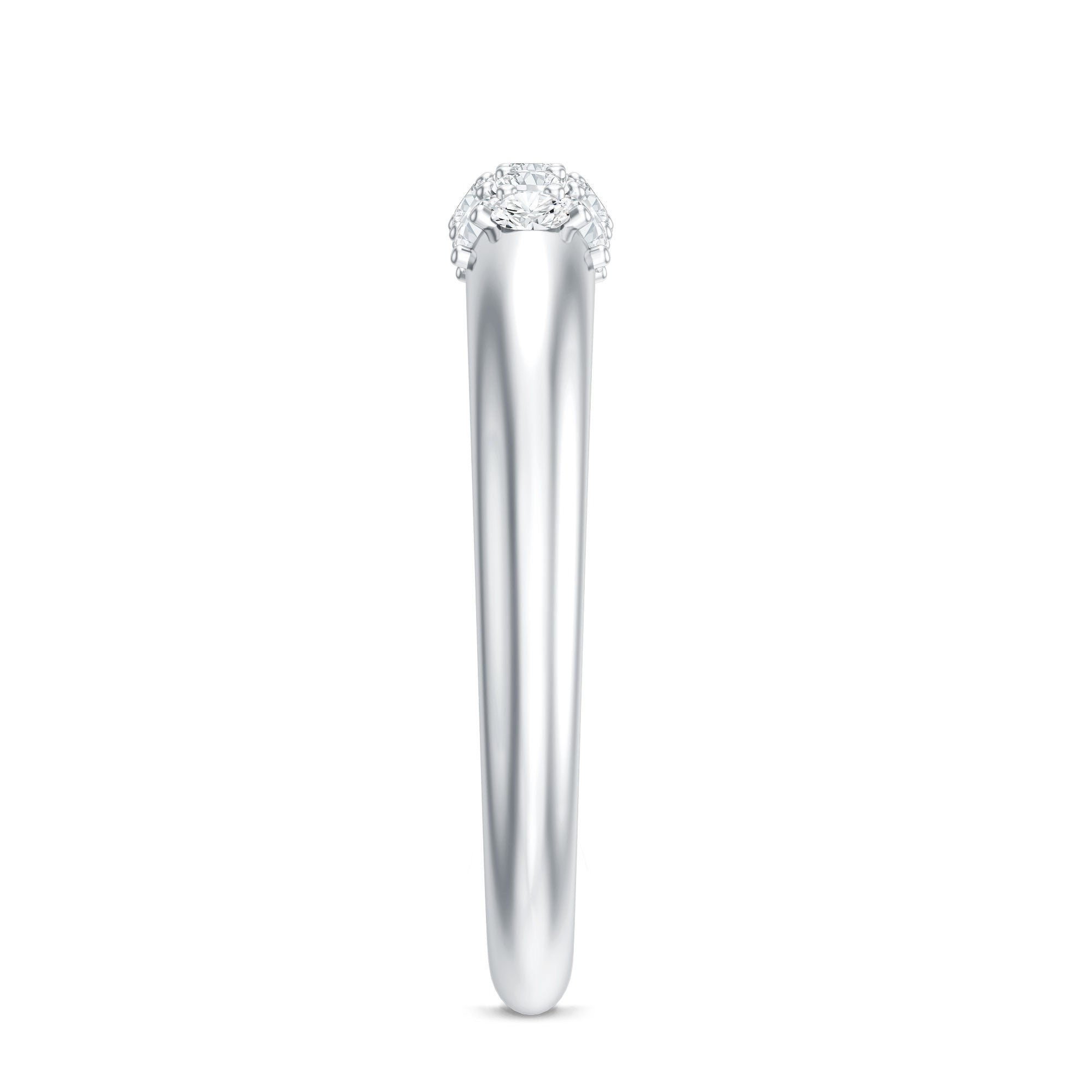 Certified Lab Grown Diamond Anniversary Ring