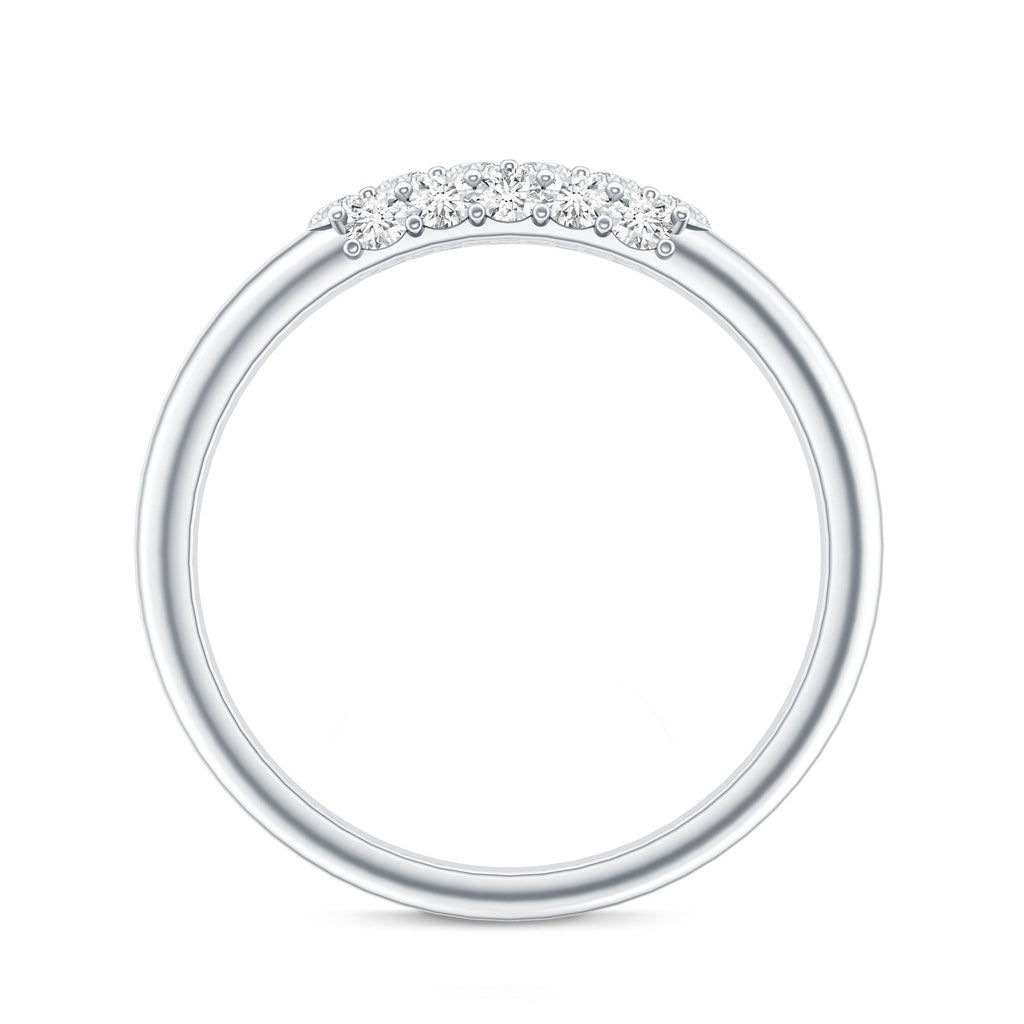 Certified Lab Grown Diamond Anniversary Ring