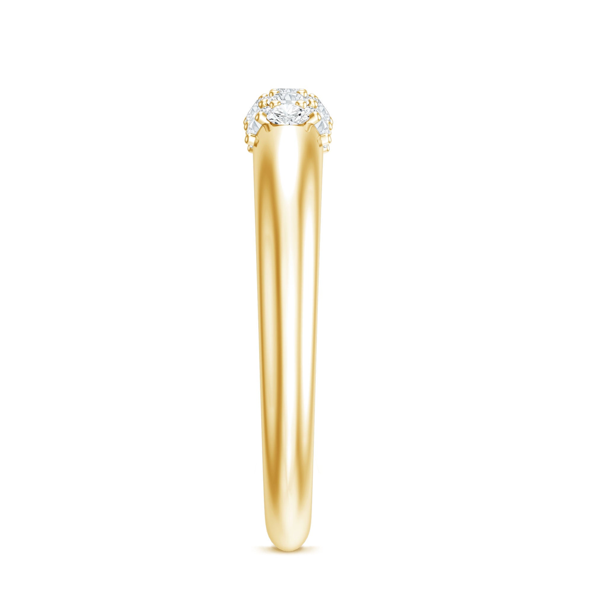 Certified Lab Grown Diamond Anniversary Ring