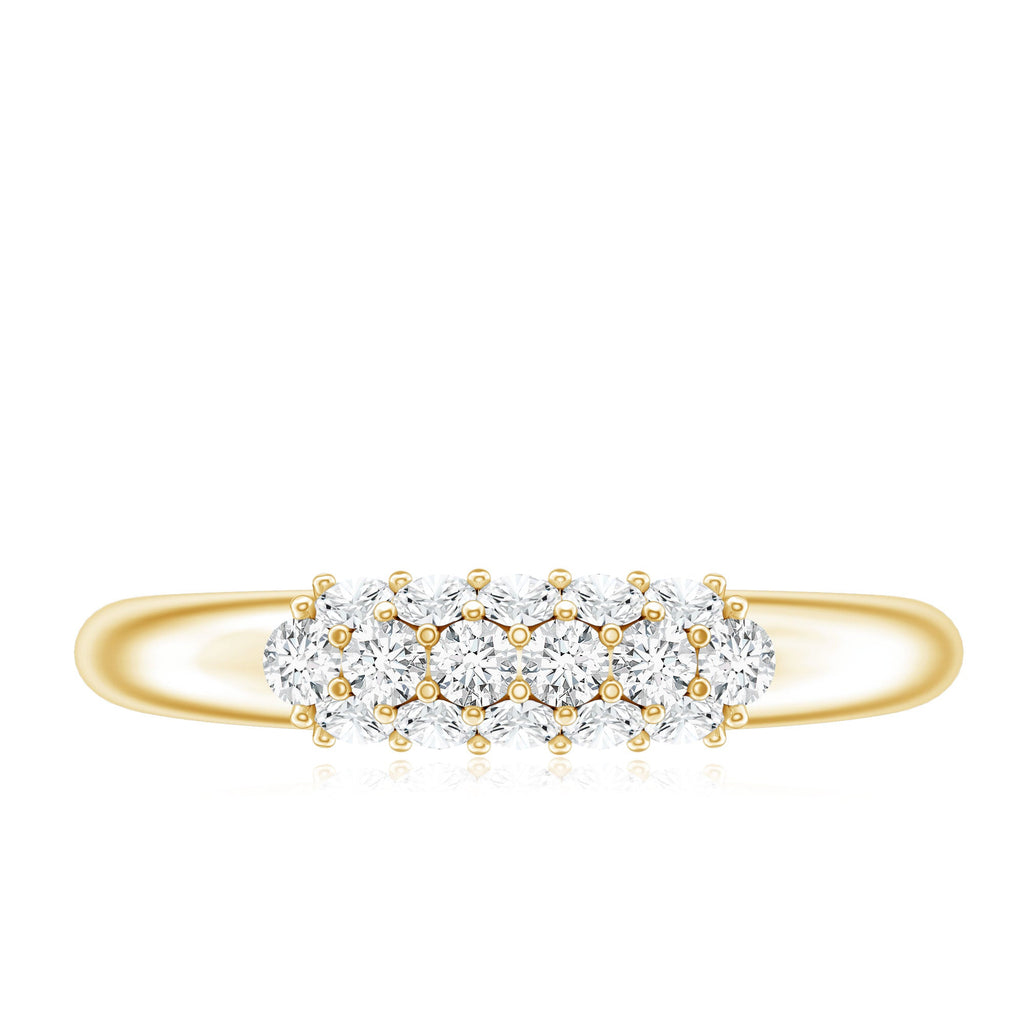 Certified Lab Grown Diamond Anniversary Ring