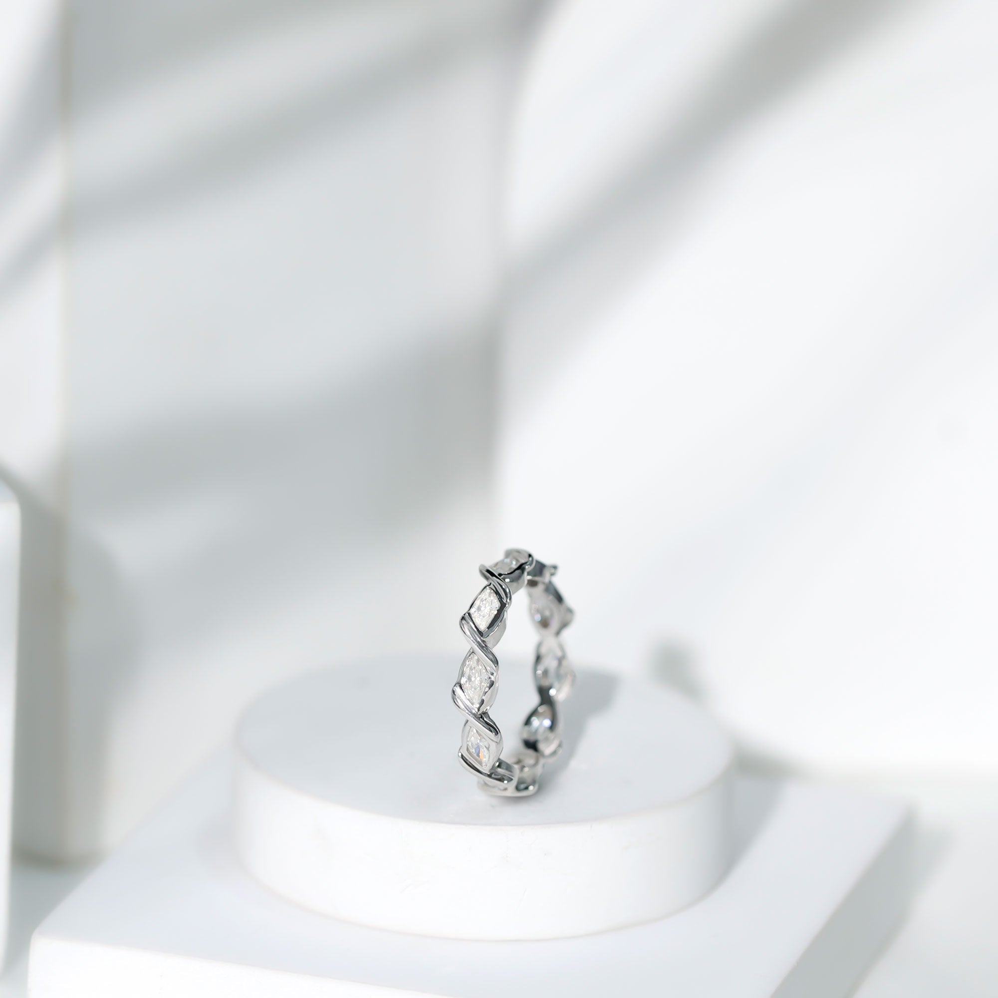 Certified Lab Grown Diamond Wedding Anniversary Ring