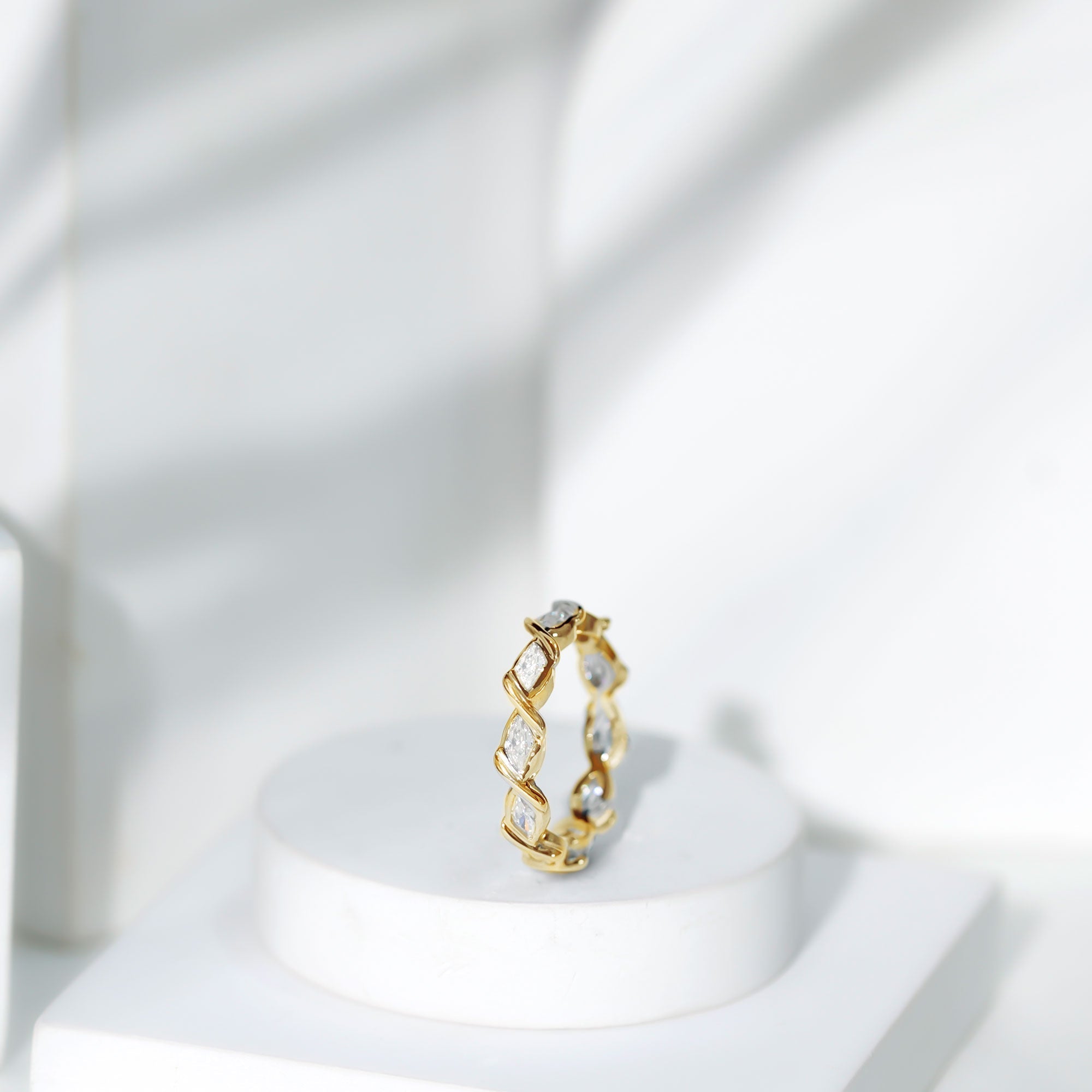 Certified Lab Grown Diamond Wedding Anniversary Ring