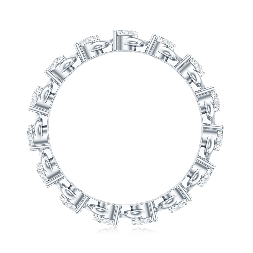 Certified Lab Grown Diamond Eternity Wedding Band