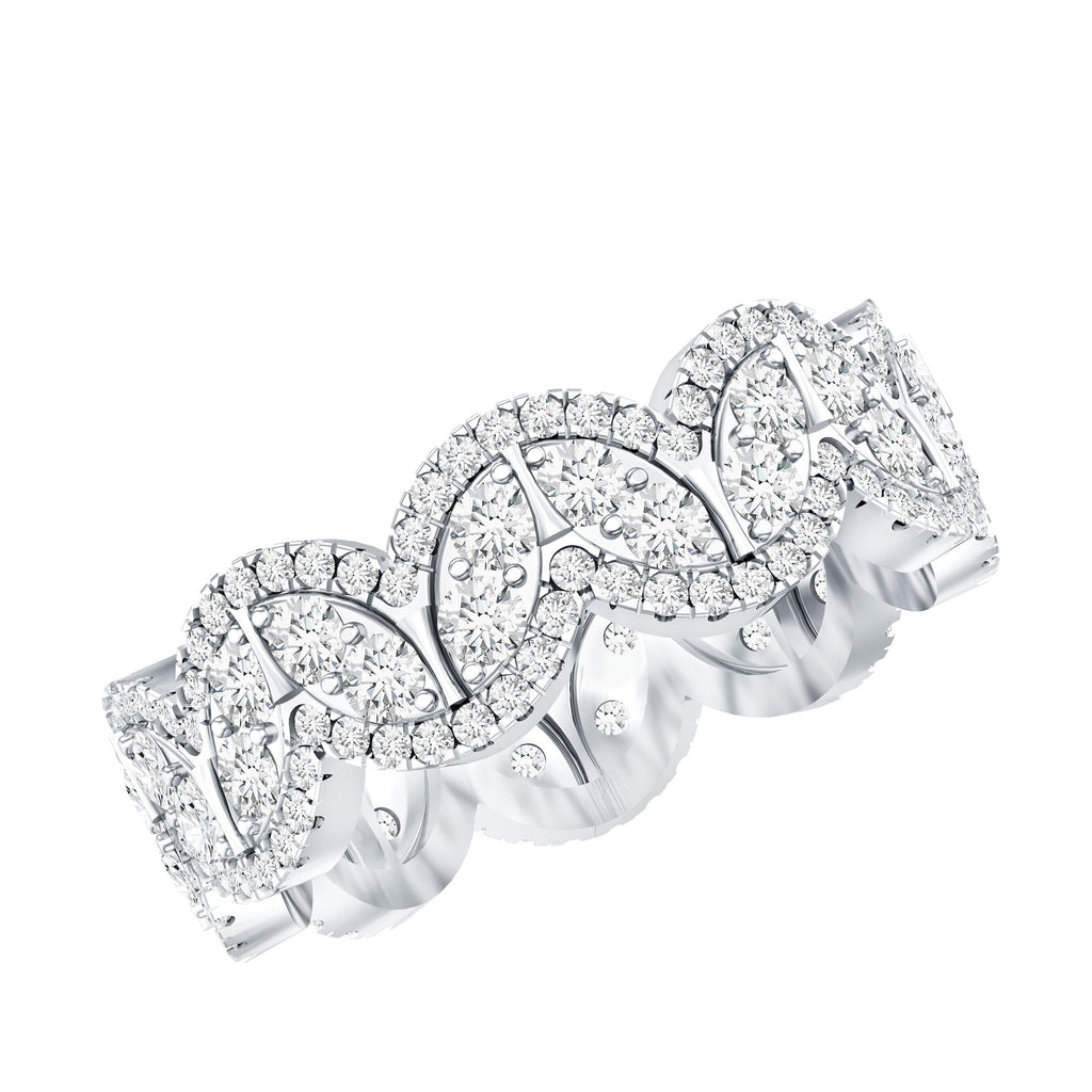 Certified Lab Diamond Vintage Inspired Wedding Ring